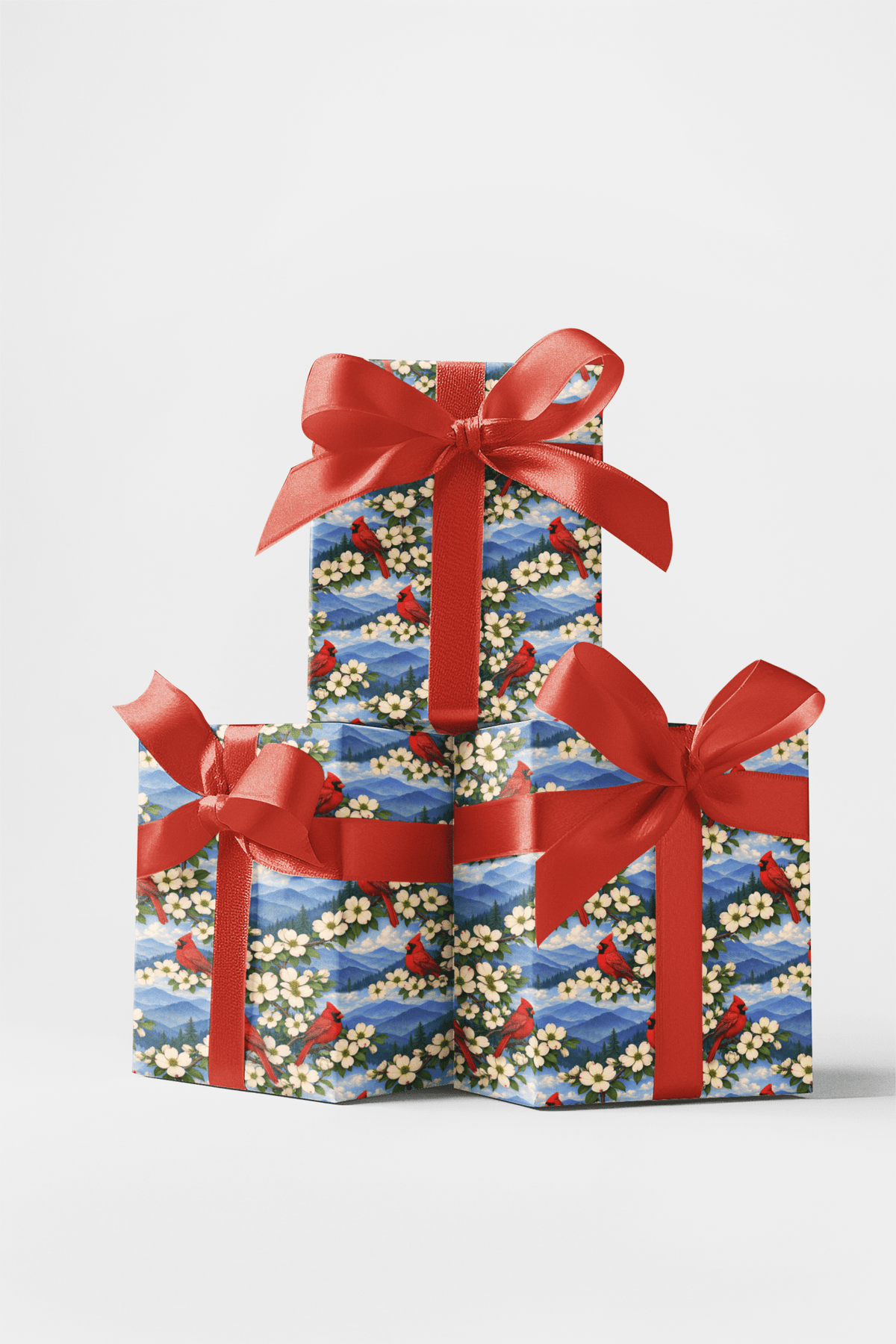 North Carolina Flora & Fauna - London Penny Gift Wrap