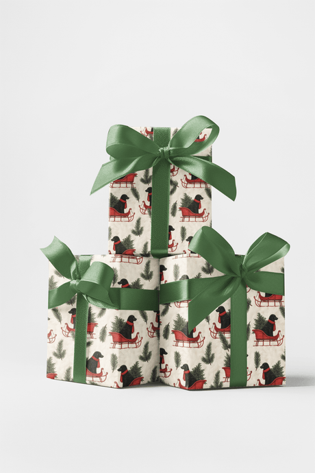Curlmas Cheer - London Penny Gift Wrap
