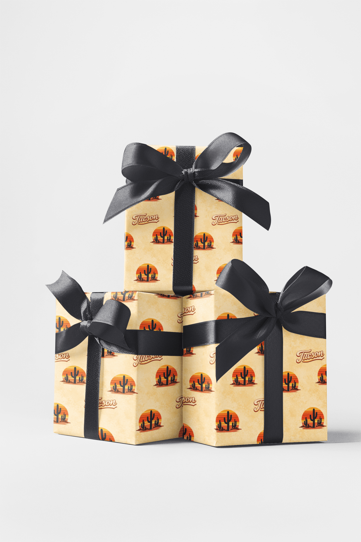 Tucson Desert Sunset - London Penny Gift Wrap