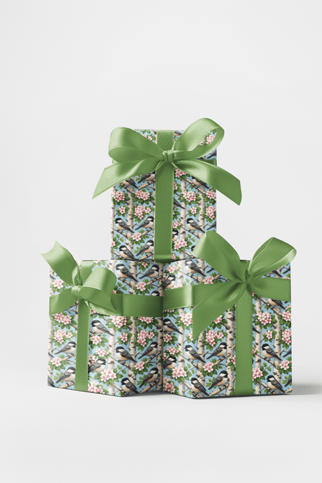 Massachusetts Flora & Fauna - London Penny Gift Wrap