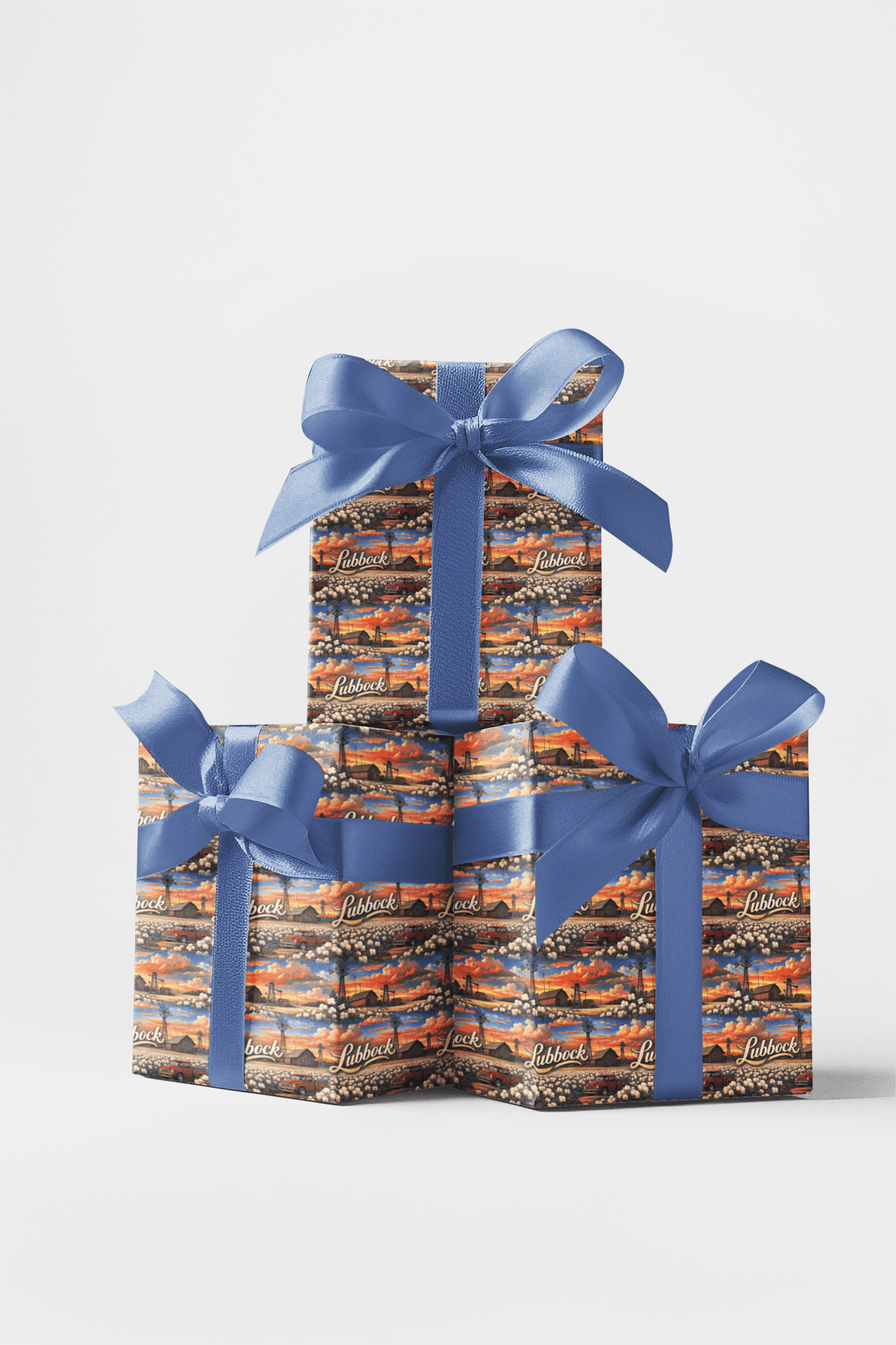 Lubbock Plains Legacy - London Penny Gift Wrap