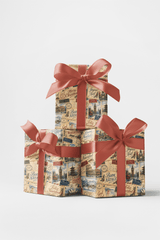 LIMITED TIME | Seasons Greetings International Wrapping Paper - London Penny Gift Wrap