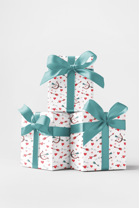 Cupid's Sketchbook - London Penny Gift Wrap
