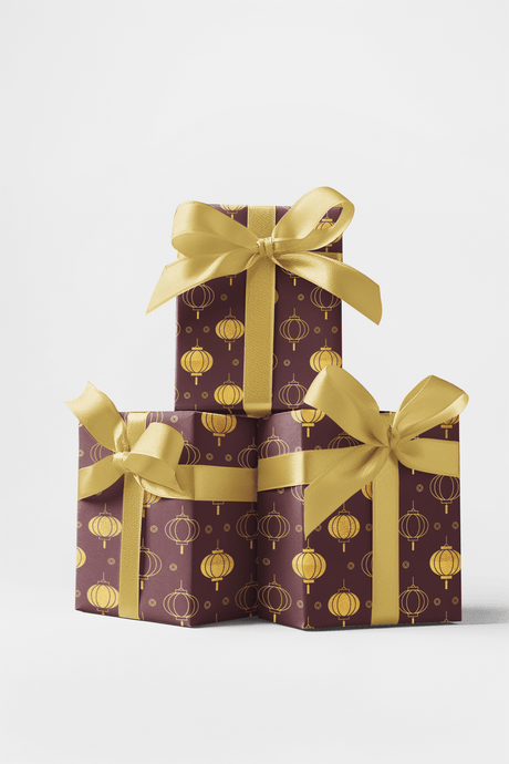 Lunar New Year Lanterns - London Penny Gift Wrap