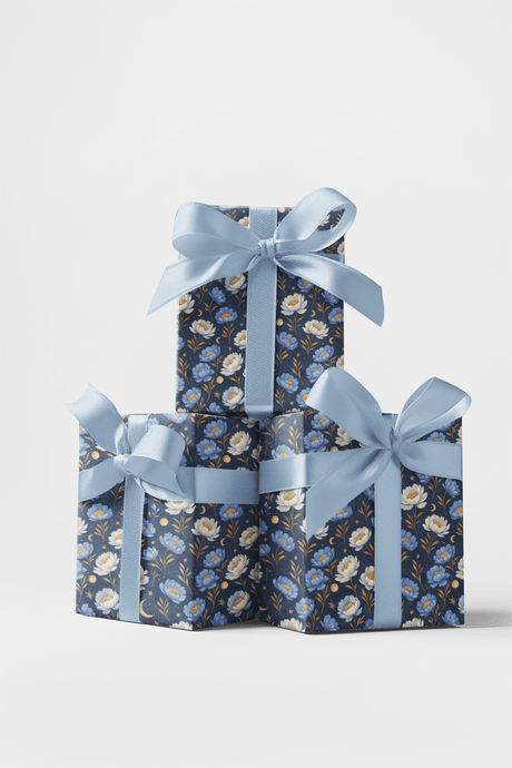 Moonlight Garden - London Penny Gift Wrap