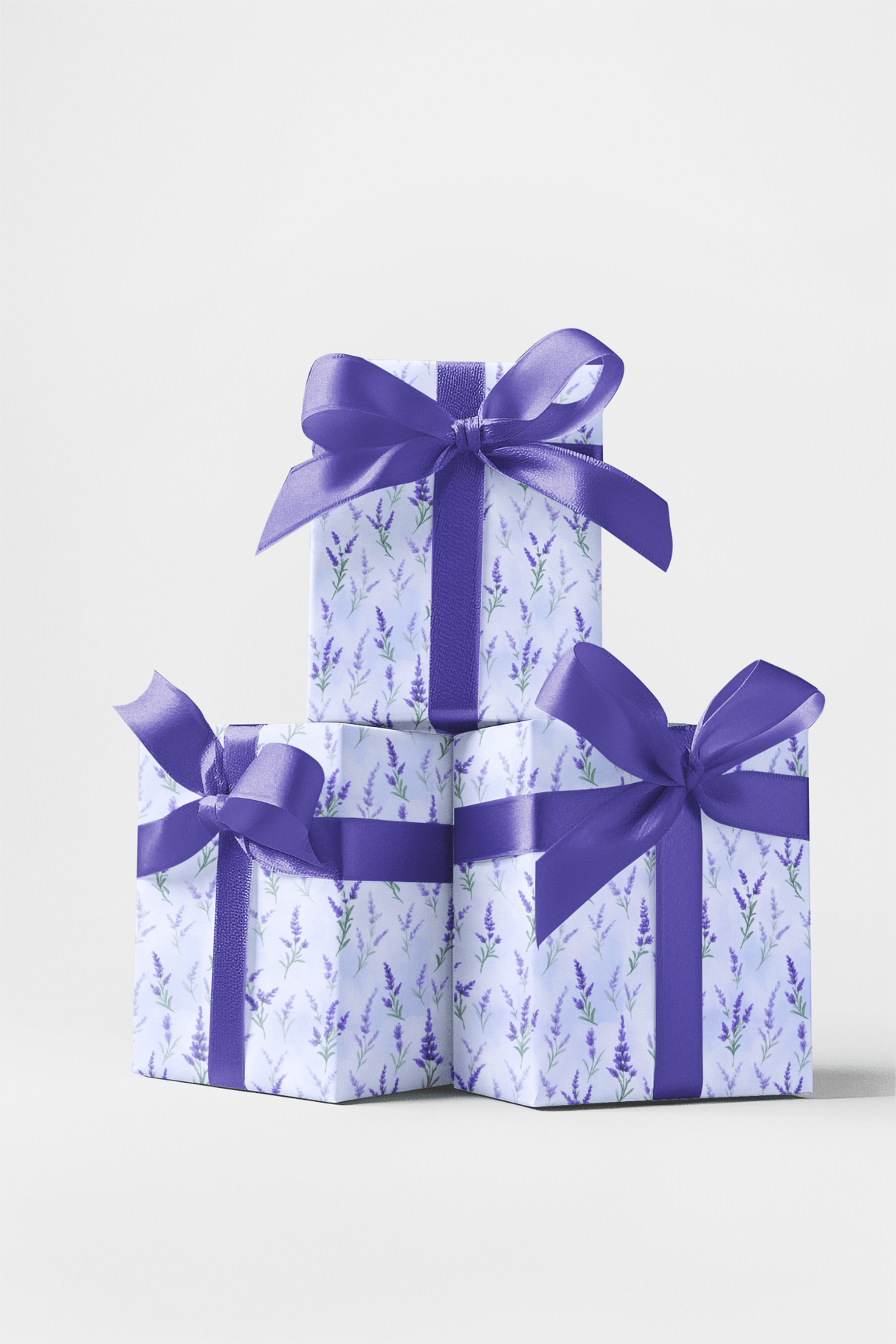 Sweet Lavender Days - London Penny Gift Wrap
