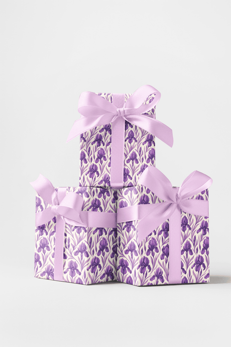Regal Iris Embrace - London Penny Gift Wrap