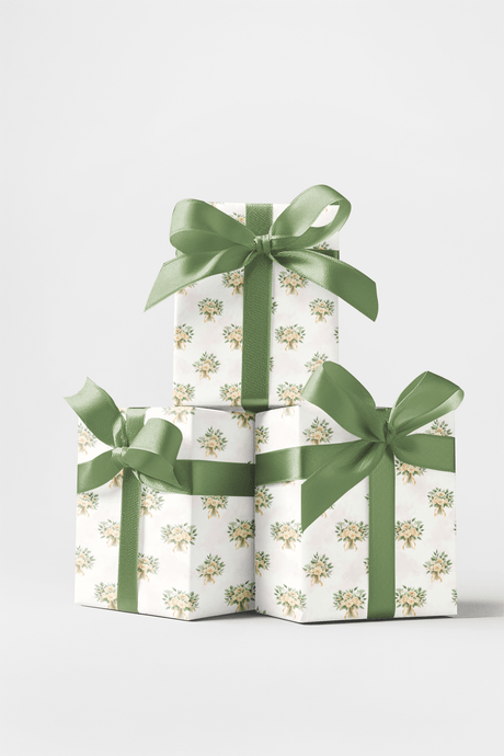 Ethereal Bouquet - London Penny Gift Wrap