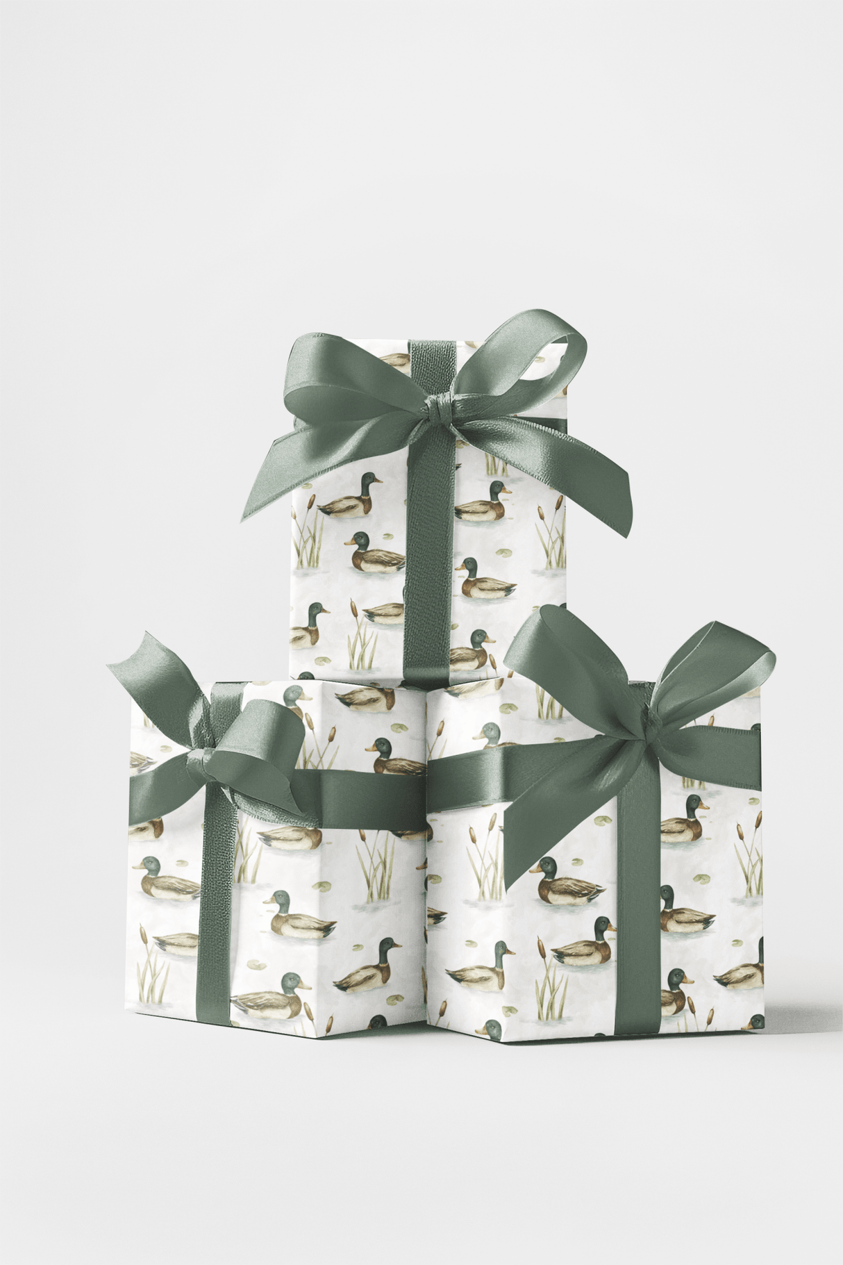 Feathers by the Lake - London Penny Gift Wrap