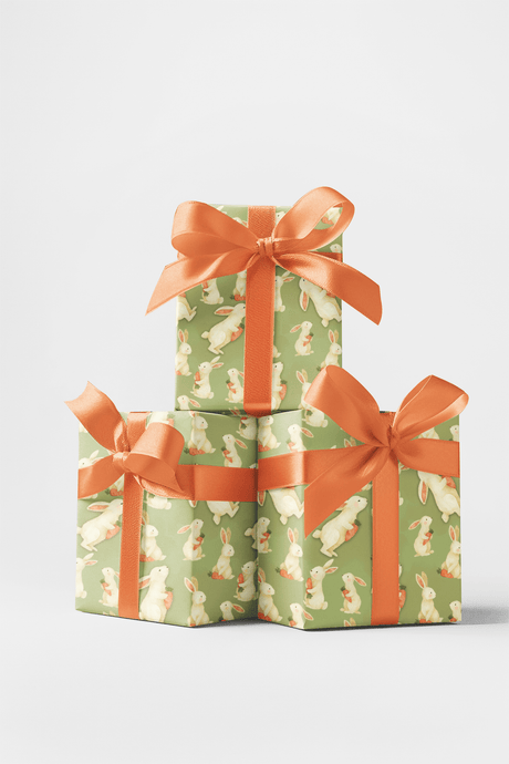 Carrot Patch Hoppers - London Penny Gift Wrap
