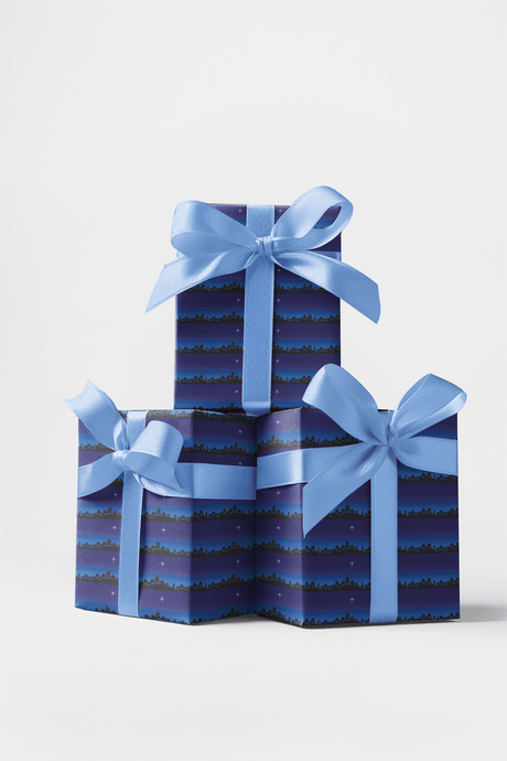 Bethlehem Silhouette - London Penny Gift Wrap