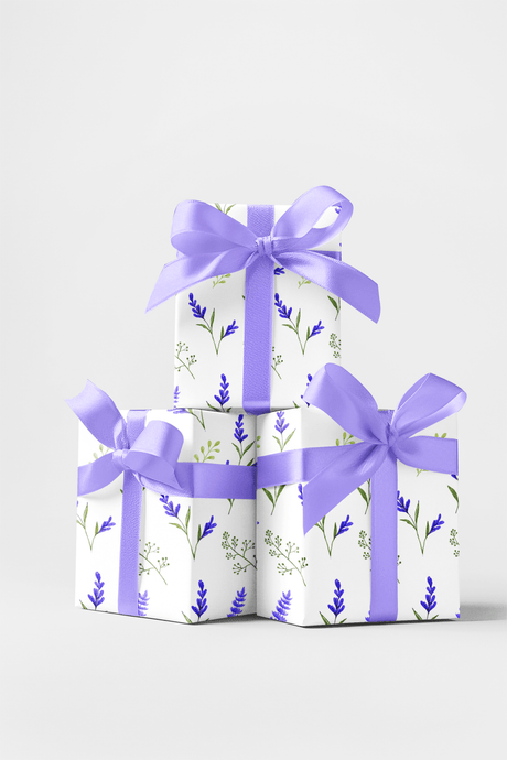 Lavender Love - London Penny Gift Wrap