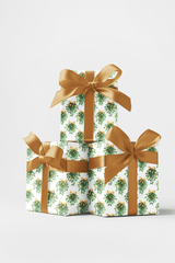 Mistletoe & Gold - London Penny Gift Wrap