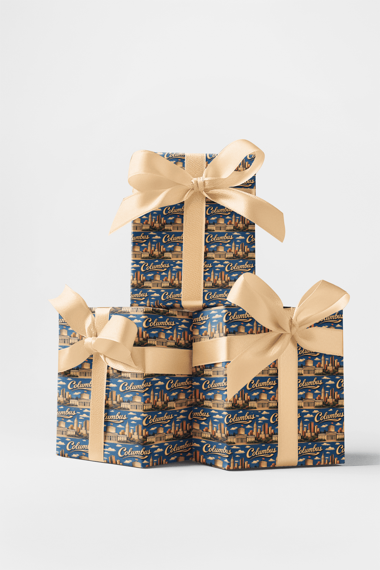 Columbus Capital Throwback - London Penny Gift Wrap