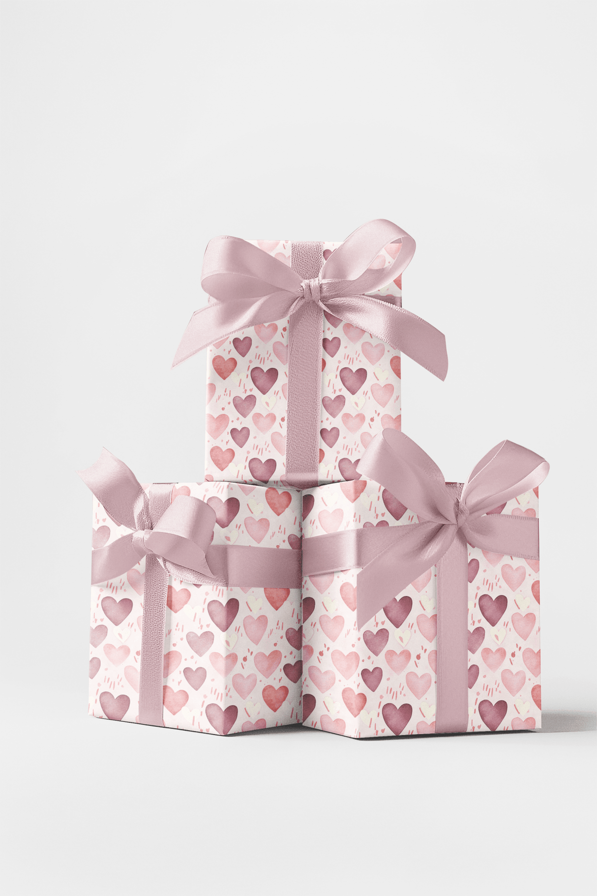 Watercolor Love - London Penny Gift Wrap