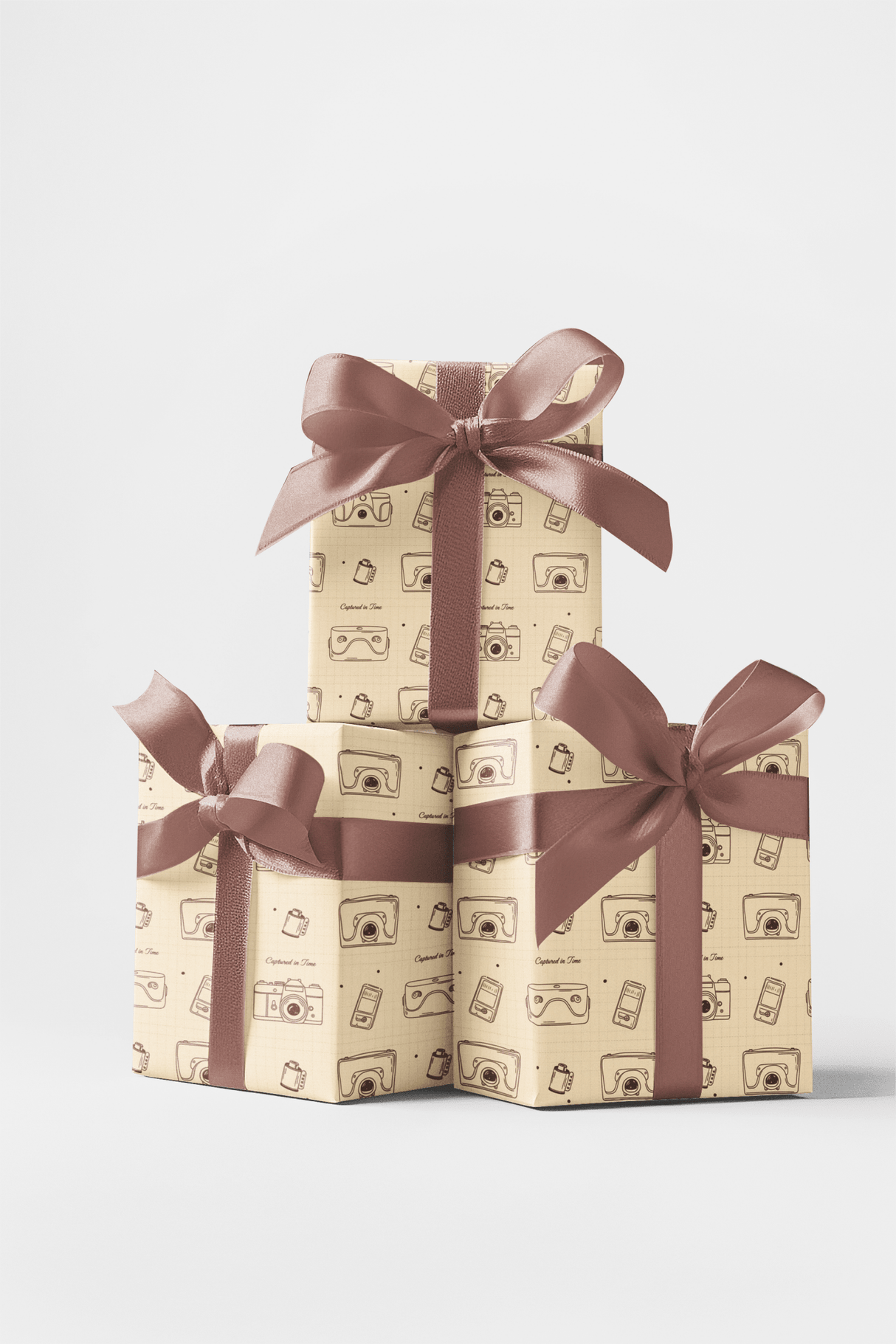 Vintage Cameras - London Penny Gift Wrap