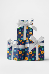 Kindergarten Shapes Party - London Penny Gift Wrap