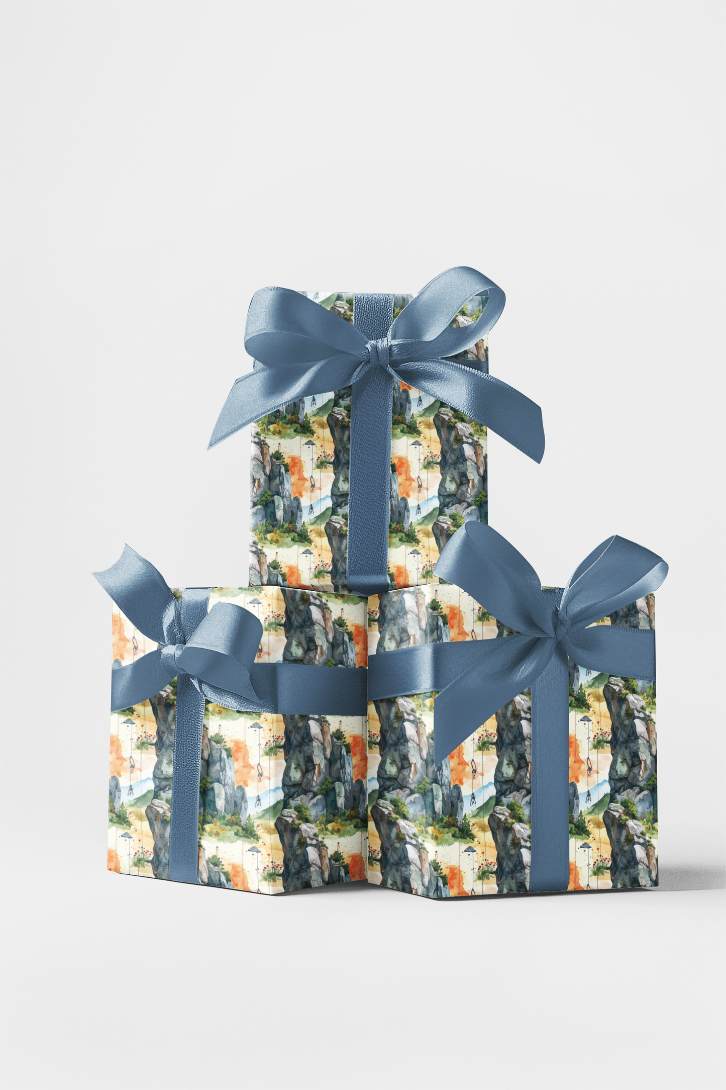 Vertical Expedition Wrapping Paper