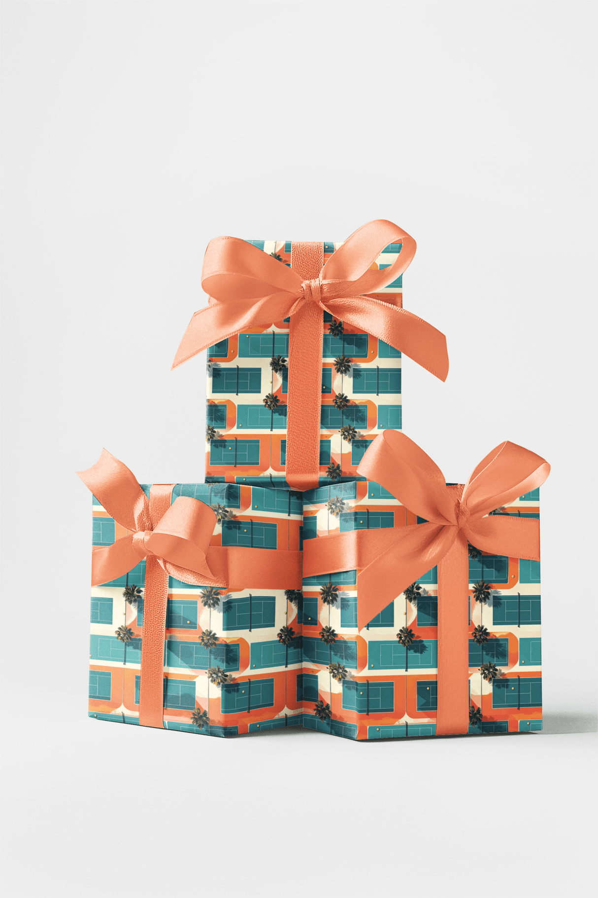 Palm Court Mosaic Wrapping Paper - London Penny Gift Wrap