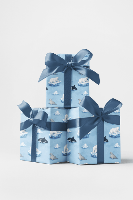 Arctic Wildlife Expedition - London Penny Gift Wrap