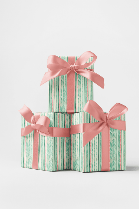 Pastel Rhythm - London Penny Gift Wrap