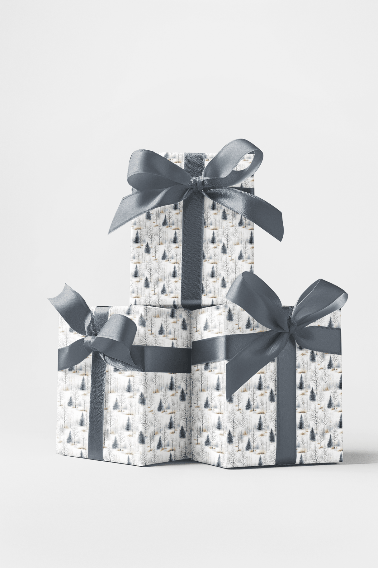 Winter Pines - London Penny Gift Wrap