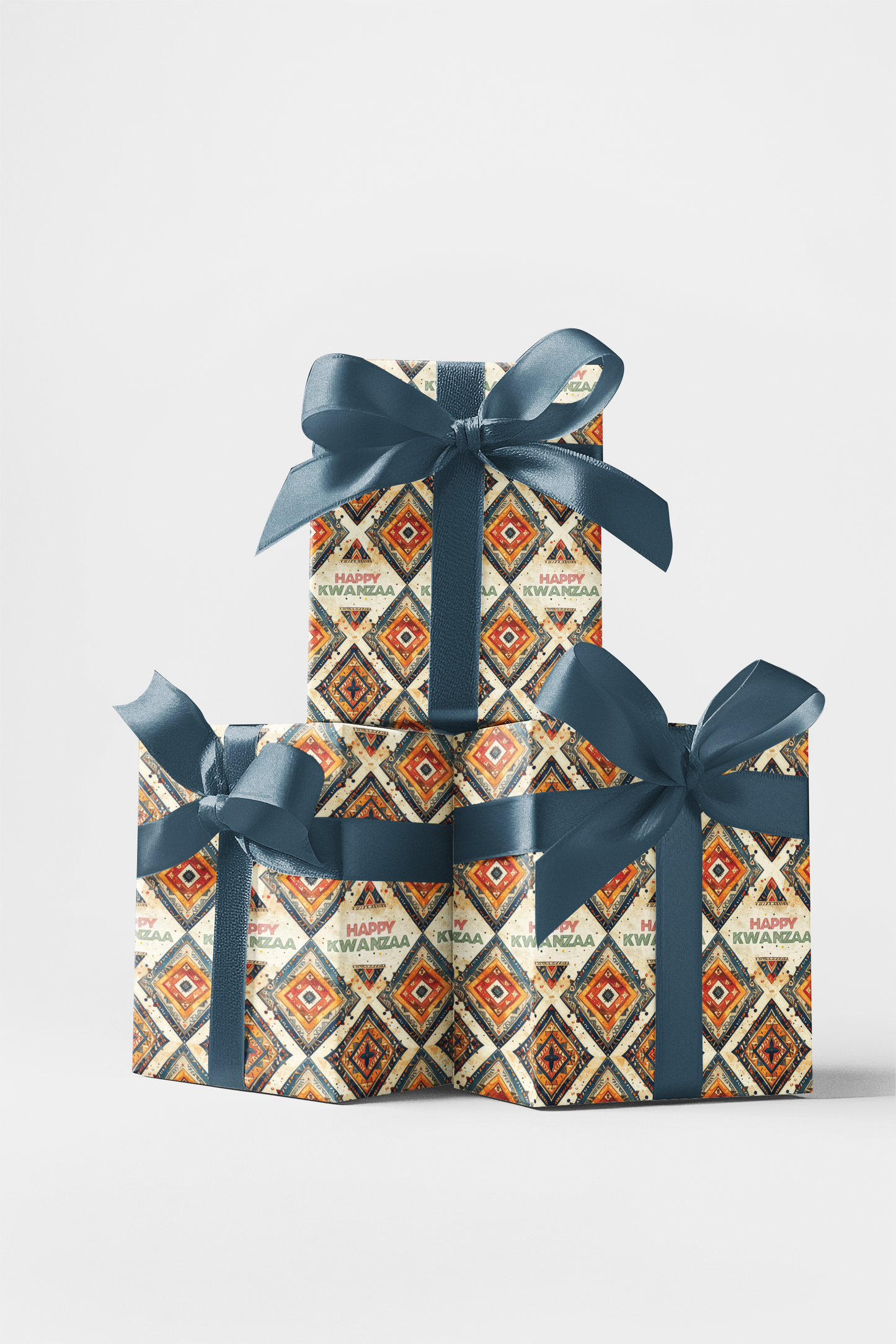 LIMITED TIME | Woven Holiday Greetings Wrapping Paper