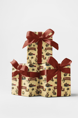 Wisconsin Northwoods Cabin - London Penny Gift Wrap