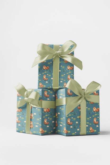 River Otter Playtime