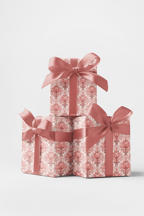Pastel Baroque: Rosé Blush - London Penny Gift Wrap