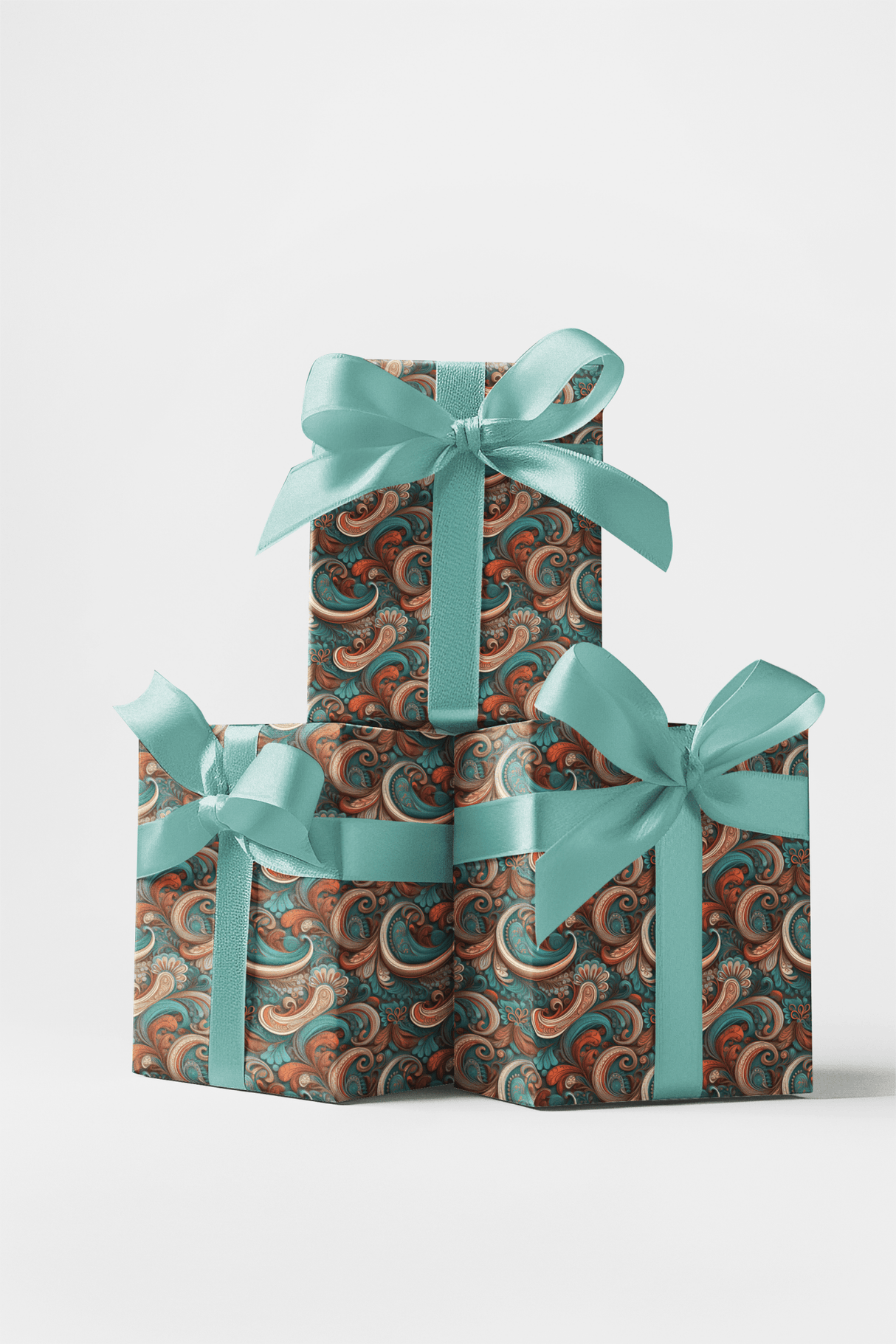 Paisley Poise - London Penny Gift Wrap