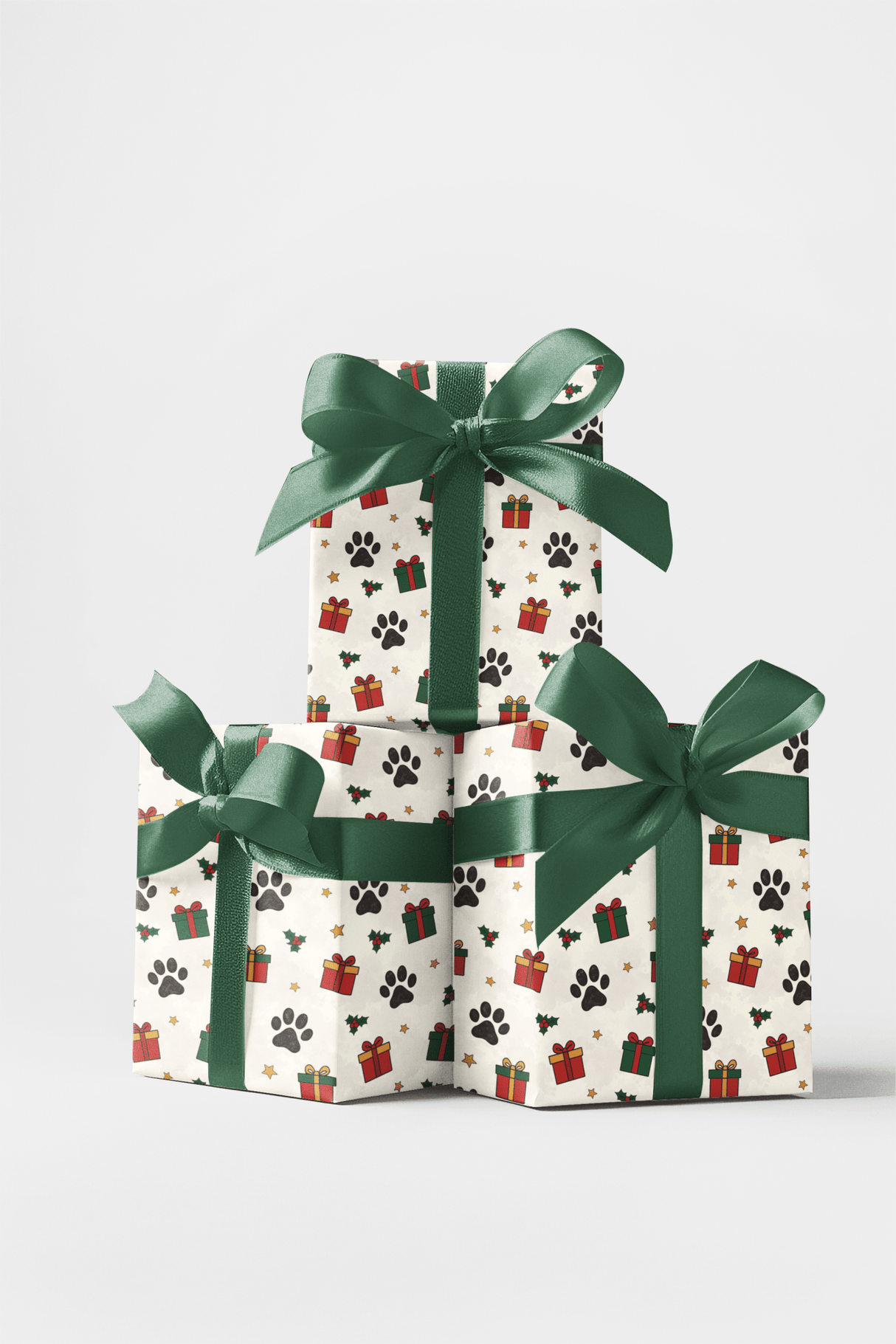Paws & Presents Holiday Mix - London Penny Gift Wrap