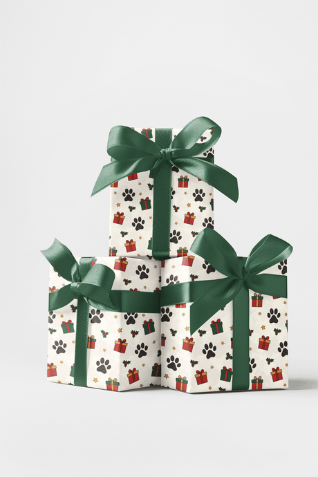 Paws & Presents Holiday Mix - London Penny Gift Wrap