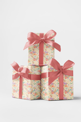 Birthday Filigree Bloom Wrapping Paper
