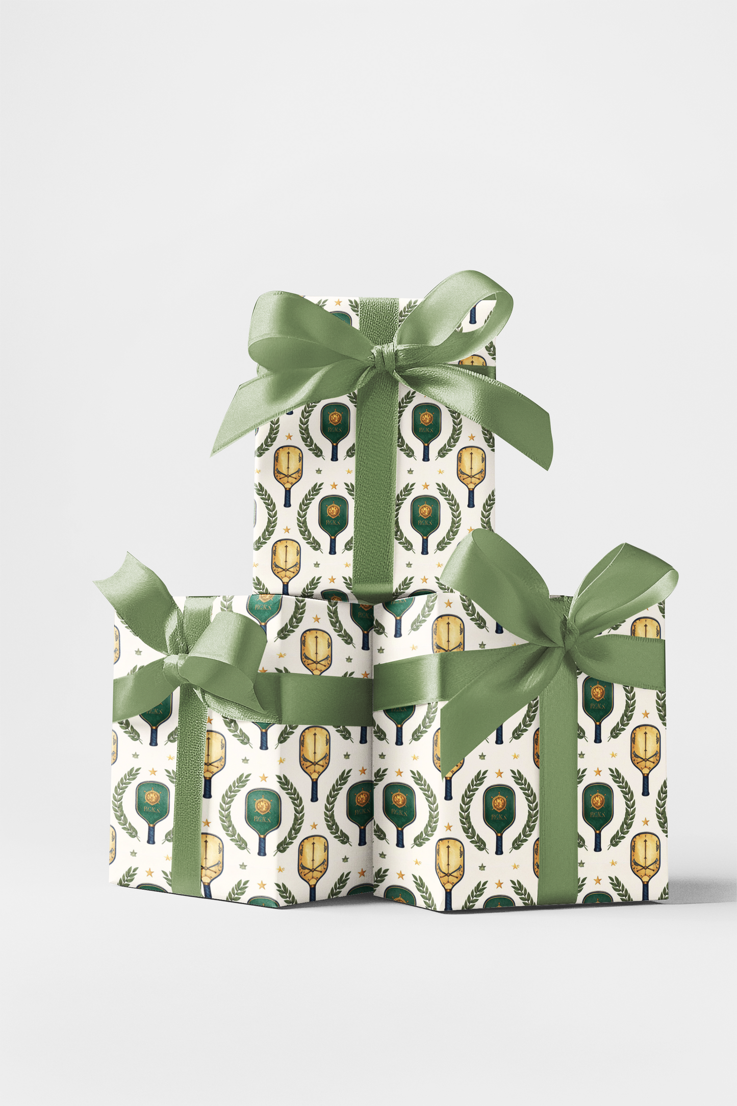 Heritage Athletic Crest Wrapping Paper