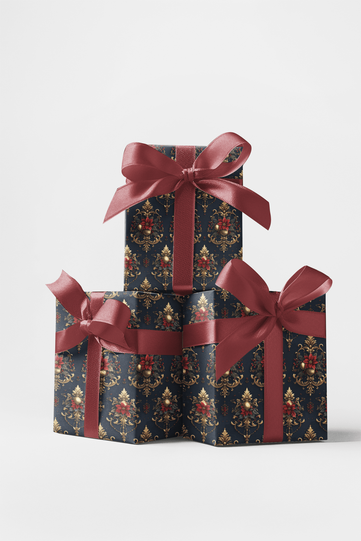LIMITED TIME | Royal Holiday Crest Wrapping Paper - London Penny Gift Wrap