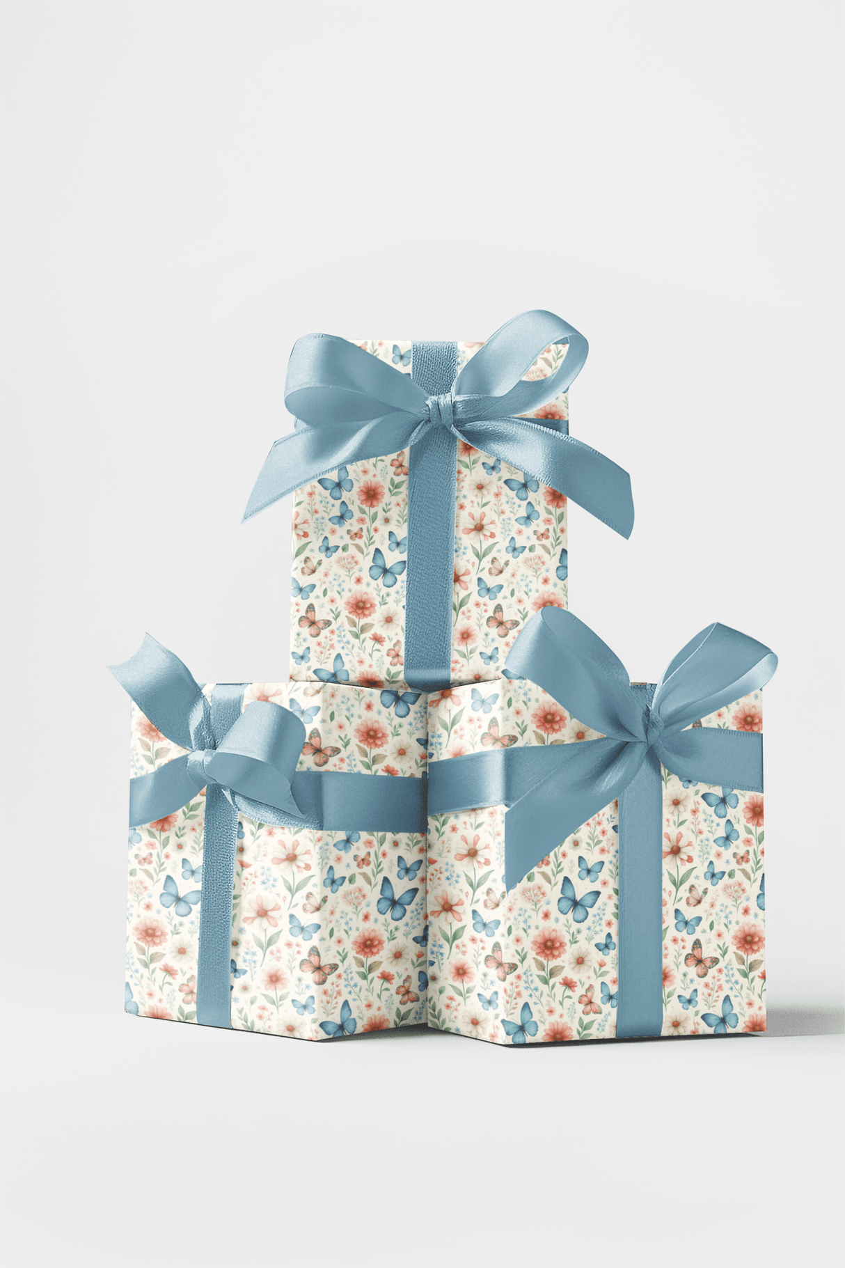 Butterfly Meadow Dance - London Penny Gift Wrap