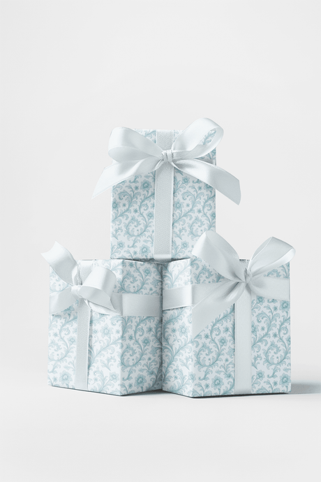 Azure Baroque - London Penny Gift Wrap