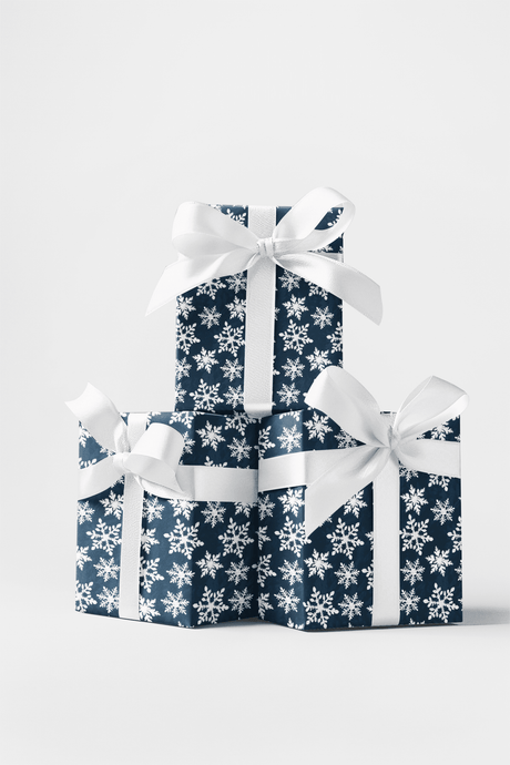 Snowfall Serenity - London Penny Gift Wrap