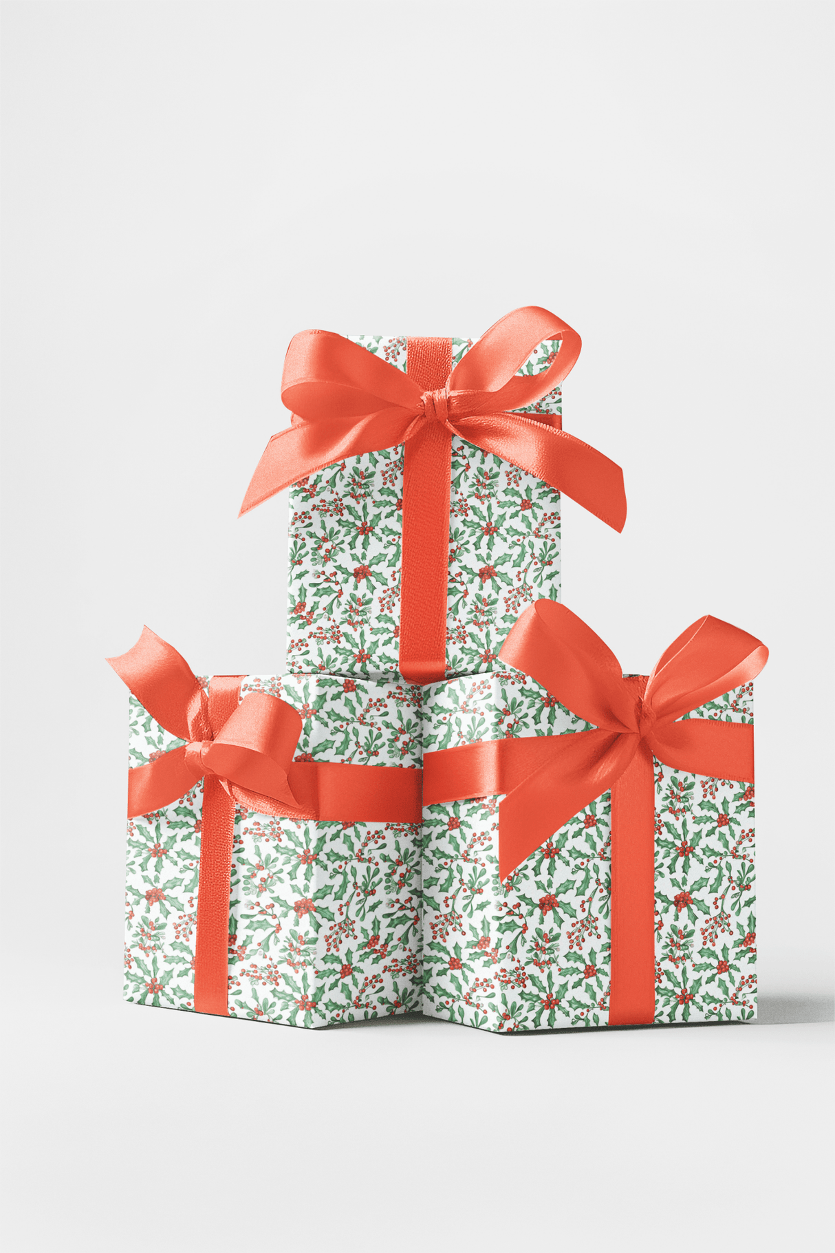 Christmas Mistletoe - London Penny Gift Wrap