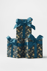 Midnight Botanica - London Penny Gift Wrap