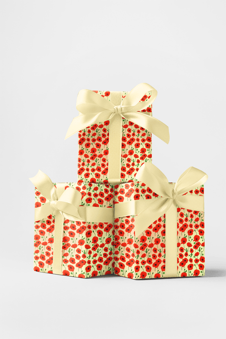 Summer Flowers II - London Penny Gift Wrap