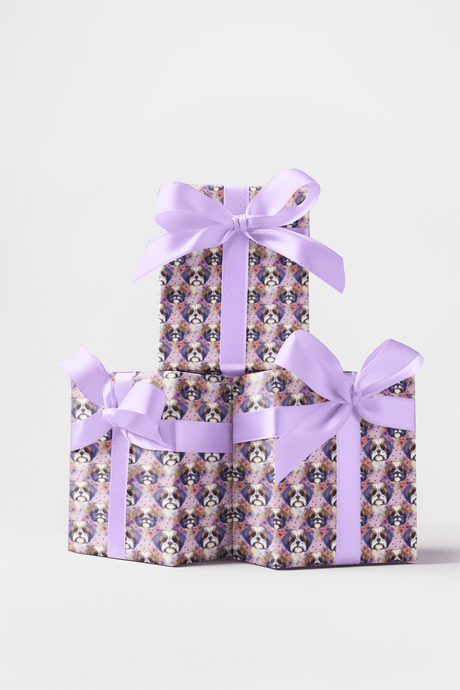 Fluffy Little Royals - London Penny Gift Wrap