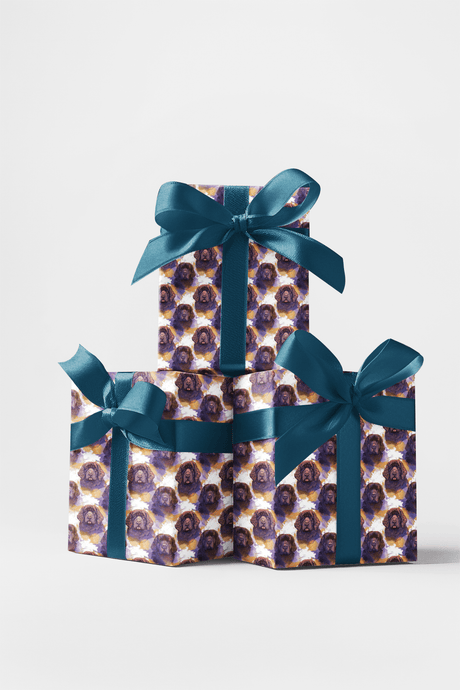 Newfound-land Love - London Penny Gift Wrap