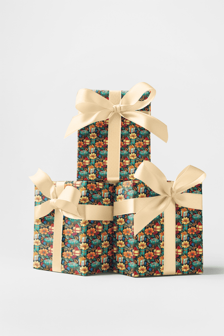 Moments Made Bloom - London Penny Gift Wrap