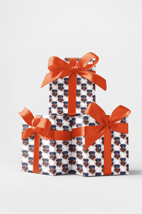 Rottie Wrapped - London Penny Gift Wrap