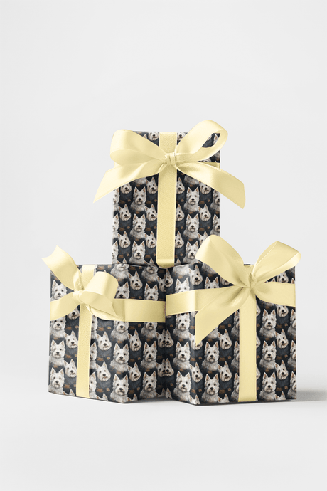 Westie Wonders - London Penny Gift Wrap