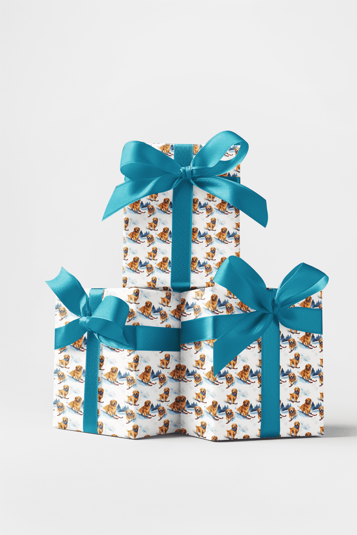 Golden Glide - London Penny Gift Wrap