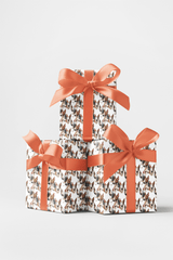 Bull Terrier Charm - London Penny Gift Wrap