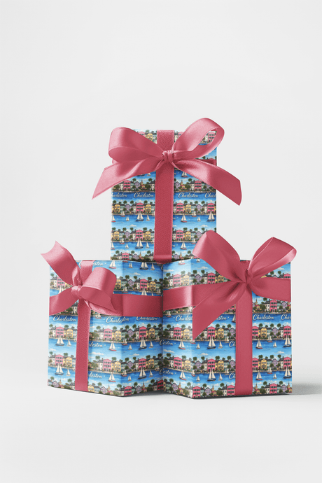 Charleston Lowcountry Romance - London Penny Gift Wrap